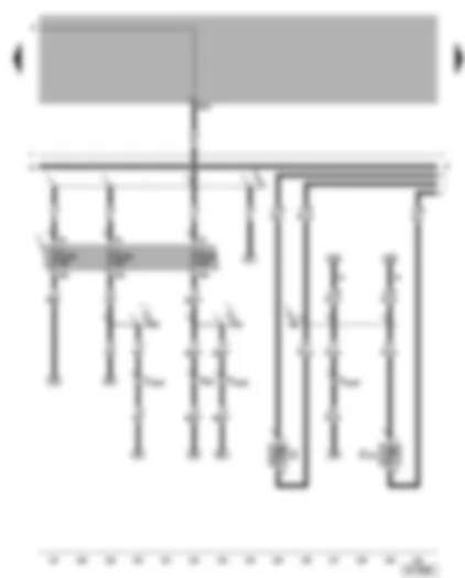 Wiring Diagram  VW GOLF 2008 - Fuel gauge sender - coolant shortage indicator sender