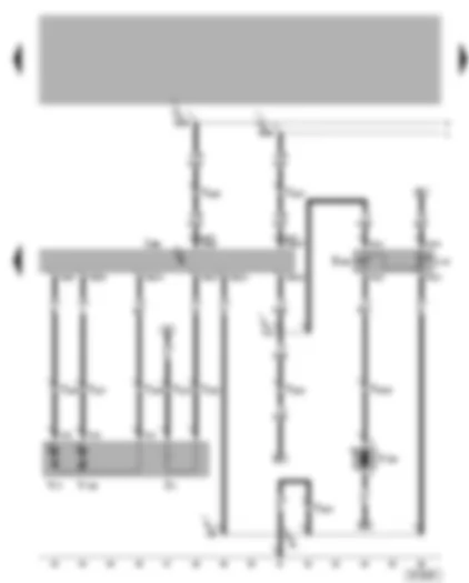 Wiring Diagram  VW GOLF 2002 - Door control unit (driver