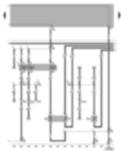 Wiring Diagram  VW GOLF 2014 - Fuel pump - fuel gauge sender - coolant shortage indicator sender