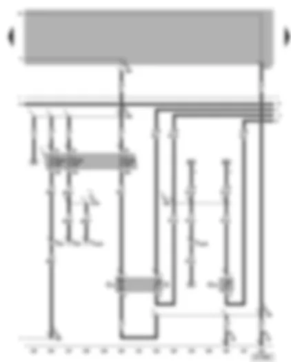 Wiring Diagram  VW GOLF 2010 - Fuel pump - fuel gauge sender - coolant shortage indicator sender