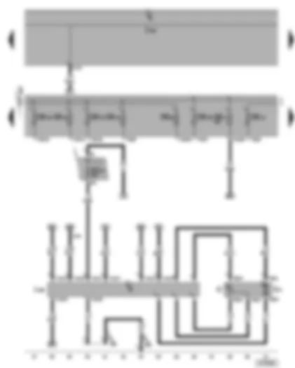 Wiring Diagram  VW GOLF 2005 - Fuel pump control unit - fuel gauge sender - fuel pump