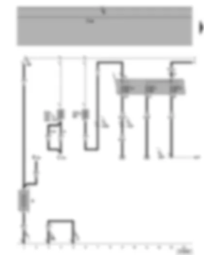 Wiring Diagram  VW GOLF 2006 - Battery - fuses
