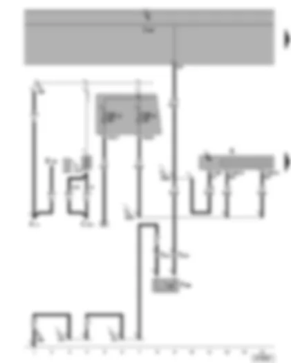 Wiring Diagram  VW GOLF 2005 - Radio - bonnet contact switch