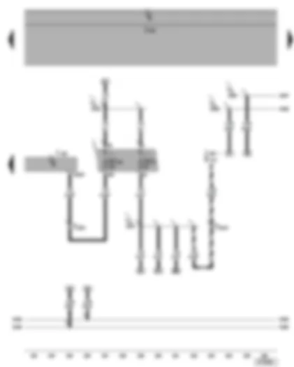 Wiring Diagram  VW GOLF 2005 - Motronic control unit