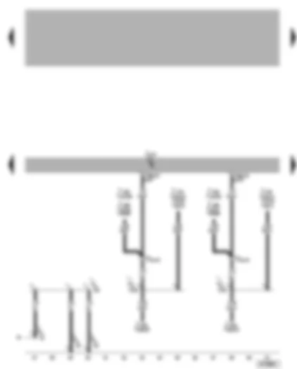 Wiring Diagram  VW GOLF 2005 - Automatic gearbox control unit