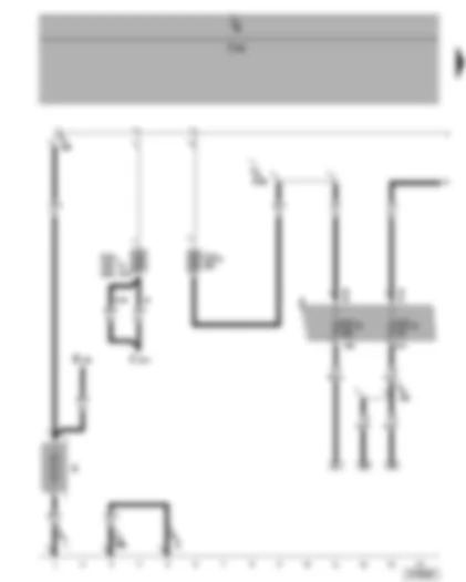 Wiring Diagram  VW GOLF 2006 - Battery - fuses