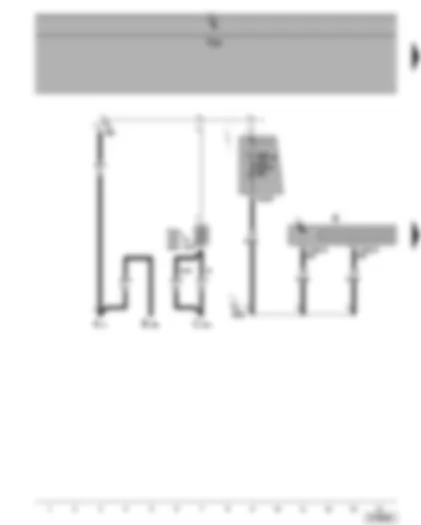 Wiring Diagram  VW GOLF 2006 - Radio - fuse SA1 - SB8 - SB19