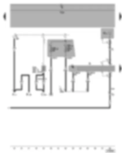 Wiring Diagram  VW GOLF 2006 - Radio - aerial - fuses