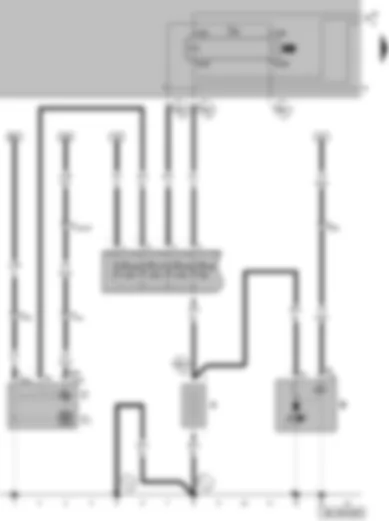 Wiring Diagram  VW GOLF 2006 - Battery - starter - alternator - voltage regulator