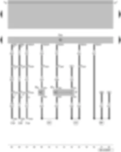 Wiring Diagram  VW GOLF 2012 - Brake light switch - clutch pedal switch - brake pedal switch - engine control unit
