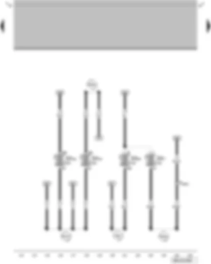 Wiring Diagram  VW GOLF 2008 - Fuses