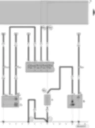 Wiring Diagram  VW GOLF 2012 - Battery - starter - alternator - voltage regulator
