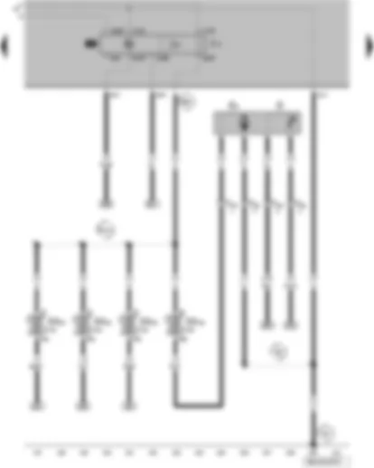 Wiring Diagram  VW GOLF 2010 - Fuel gauge sender - fuel system pressurisation pump - fuel pump relay