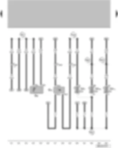 Wiring Diagram  VW GOLF 2012 - Speedometer sender - coolant shortage indicator sender