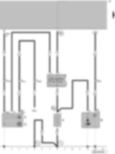 Wiring Diagram  VW GOLF 2012 - Battery - starter - alternator - voltage regulator