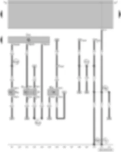 Wiring Diagram  VW GOLF 2012 - Brake light switch - clutch pedal switch - brake pedal switch - speedometer sender - engine control unit