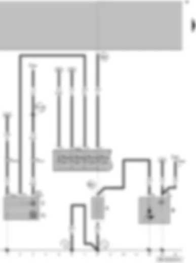Wiring Diagram  VW GOLF 2012 - Battery - starter - alternator - voltage regulator