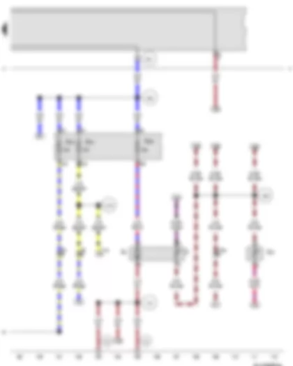 Wiring Diagram  VW GOLF 2004 - Fuel gauge sender - Fuel system pressurisation pump - Coolant shortage indicator sender