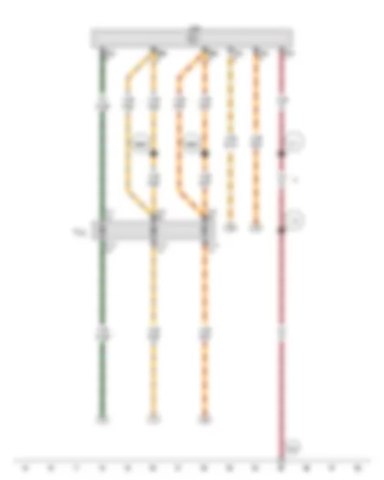 Wiring Diagram  VW GOLF 2016 - Adaptive cruise control unit