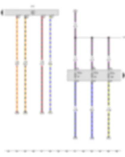 Wiring Diagram  VW JETTA NF 2014 - Onboard supply control unit - Fuse holder C - Fuse 30 on fuse holder C - Fuse 32 on fuse holder C - Fuse 33 on fuse holder C