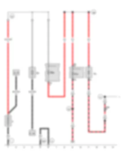 Wiring Diagram  VW JETTA SPORT WAGEN 2011 - Battery