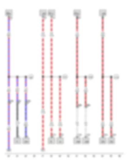 Wiring Diagram  VW JETTA SPORT WAGEN 2011 - Connection 1 (87) in dash panel wiring harness - Positive connection 3 (30a) in dash panel wiring harness - Positive connection 4 (30a) in dash panel wiring harness - Connection (auxiliary heater) - in dash panel wiring harness