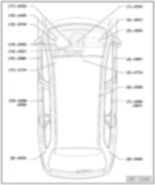 VW JETTA SPORT WAGEN 2007 Overview of control units