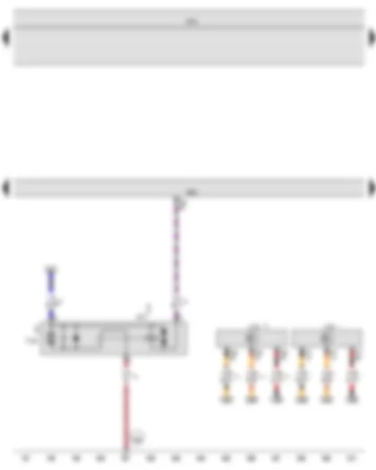 Wiring Diagram  VW JETTA 2014 - Vacuum pump relay - Onboard supply control unit - Engine control unit - Vacuum pump for brakes