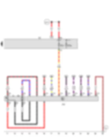 Wiring Diagram  VW JETTA 2015 - Fuel gauge sender - Fuel system pressurisation pump - Fuel pump control unit - Fuse holder C