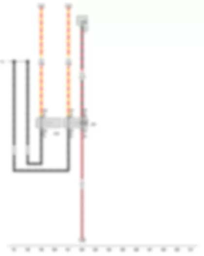 Wiring Diagram  VW JETTA 2012 - Terminal 15 voltage supply relay - Terminal 15 voltage supply relay 2