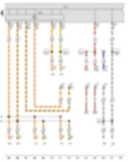 Wiring Diagram  VW JETTA 2015 - Onboard supply control unit