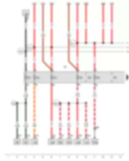 Wiring Diagram  VW JETTA 2014 - Fuse holder C