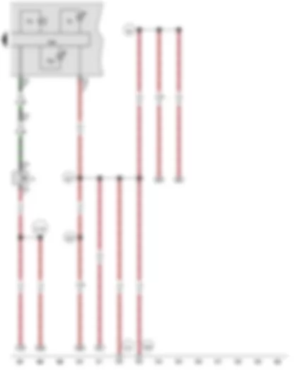 Wiring Diagram  VW JETTA 2015 - Oil pressure switch - Control unit in dash panel insert