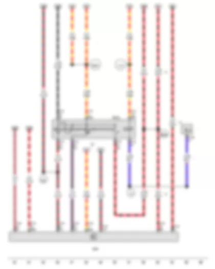 Wiring Diagram  VW JETTA 2016 - Ignition/starter switch - Converter box