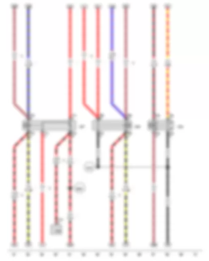 Wiring Diagram  VW JETTA 2016 - Terminal 15 voltage supply relay