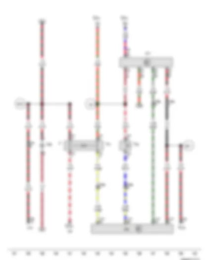 Wiring Diagram  VW JETTA 2008 - Brake light switch - Clutch pedal switch - Brake pedal switch - Main relay - Additional brake light bulb