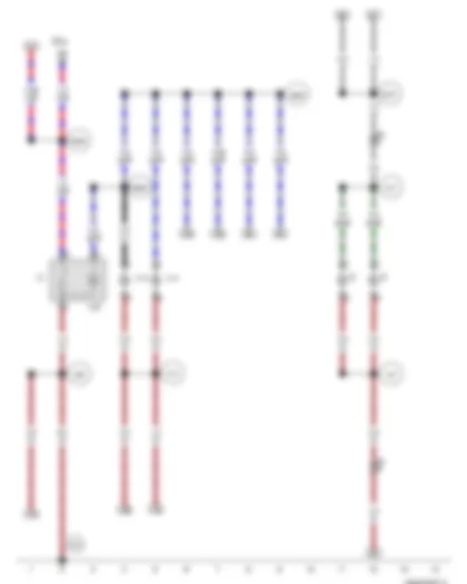 Wiring Diagram  VW JETTA 2007 - Cigarette lighter - Number plate light