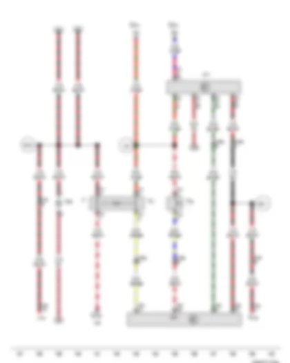 Wiring Diagram  VW JETTA 2010 - Brake light switch - Clutch pedal switch - Brake pedal switch - Main relay - Additional brake light bulb