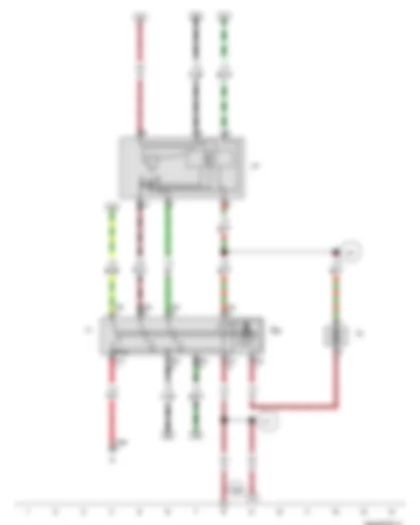 Wiring Diagram  VW JETTA 2009 - Intermittent wiper switch - Washer pump