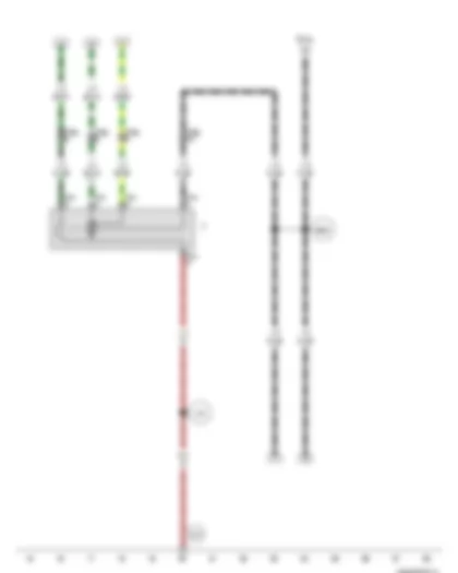 Wiring Diagram  VW JETTA 2009 - Windscreen wiper motor