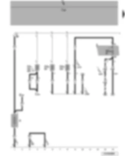 Wiring Diagram  VW JETTA 2007 - Battery - starter - alternator