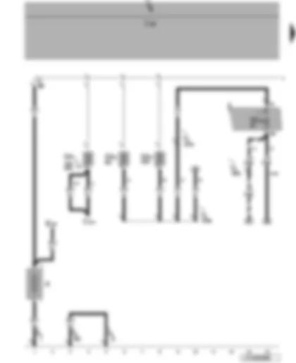 Wiring Diagram  VW JETTA 2007 - Battery - starter - alternator