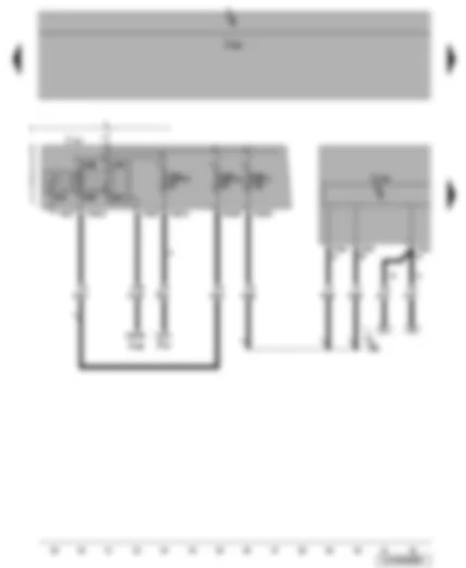 Wiring Diagram  VW JETTA 2007 - Relais für Spannungsversorgung der Kl 30 - Mechatronic unit for double clutch gearbox