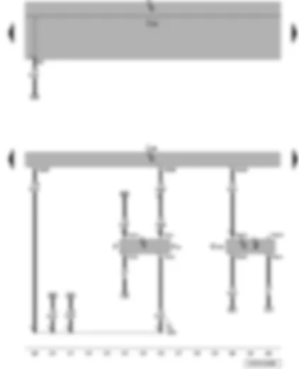 Wiring Diagram  VW JETTA 2006 - Brake light switch - brake pedal switch - clutch position sender - diesel direct injection system control unit