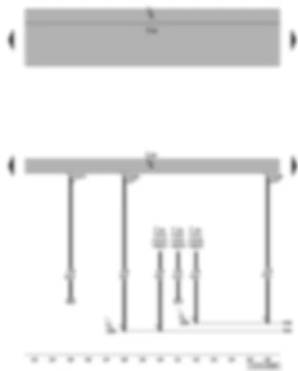 Wiring Diagram  VW JETTA 2006 - Diesel direct injection system control unit