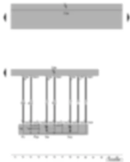 Wiring Diagram  VW JETTA 2006 - Driver door contact switch - driver side central locking lock unit - driver door control unit - driver door central locking motor - driver door central locking deadlock function motor