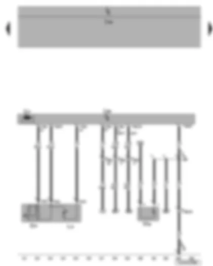 Wiring Diagram  VW JETTA 2006 - Rear right window regulator switch - in door - rear right door control unit - button illumination bulb - rear right door warning lamp