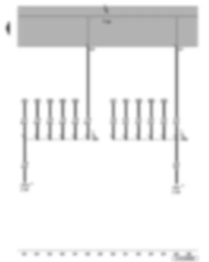 Wiring Diagram  VW JETTA 2006 - Onboard supply control unit