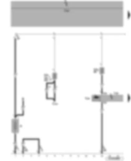 Wiring Diagram  VW JETTA 2007 - Battery - power steering control unit - electromechanical power steering motor