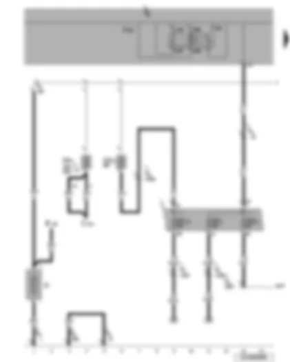 Wiring Diagram  VW JETTA 2008 - Battery - fuses